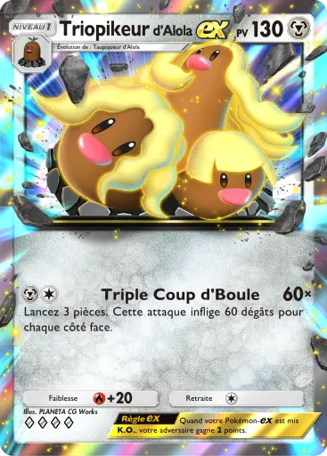 Triopiqueur d'Alola EX