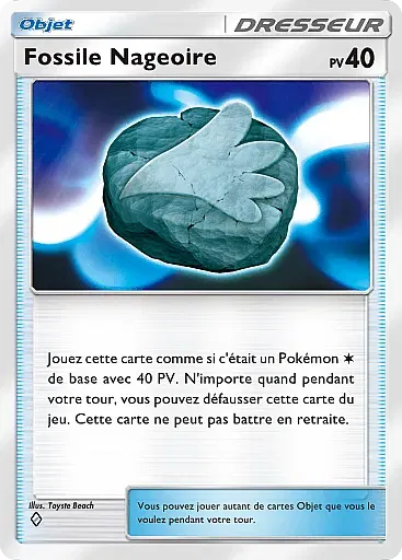 Fossile Nageoire