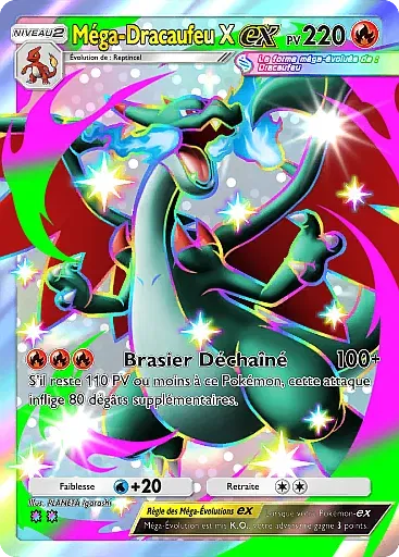 Méga Dracaufeu X Ex