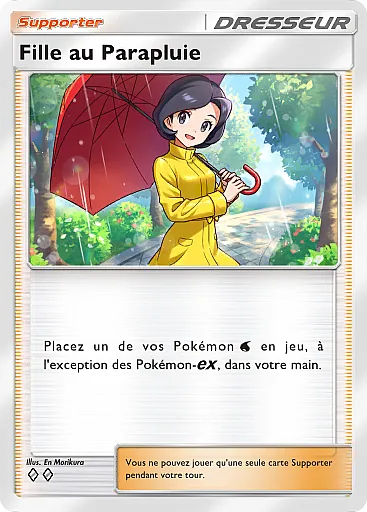 Fille au Parapluie