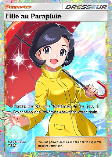 Fille au Parapluie