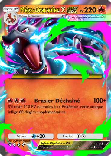 Méga Dracaufeu X ex