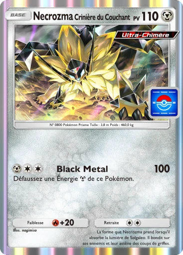 Necrozma Crinière du Couchant