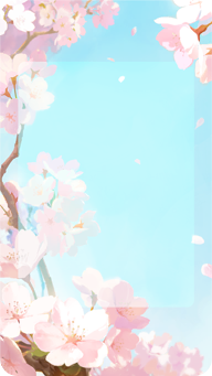 Arrière-plan — Full-Bloom Sakura