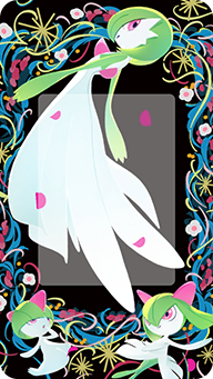 Arrière-plan — Gardevoir, Kirlia and Ralts