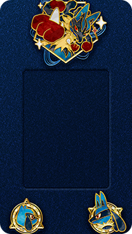 Arrière-plan — Mega Lucario, Lucario & Riolu