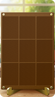 Arrière-plan — Nine-Card Frame
