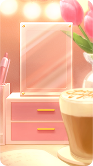 Arrière-plan — Pink Desk Frame
