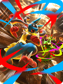 Couverture — Pulsing Aura Mega Lucario Mega Sceptile