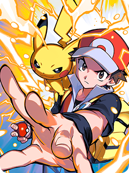 Couverture — Red & Pikachu