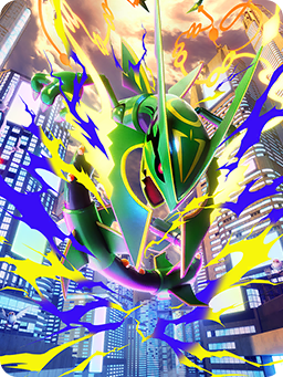 Couverture — Ruler of the Skies Mega Rayquaza