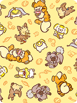 Couverture — Yamper, Growlithe, Lillipup, Rockruff & Fidough