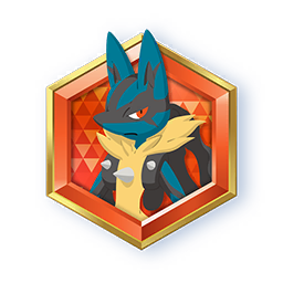 Insigne — Méga-Lucario
