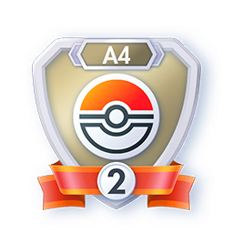 Insigne Saison A4 — Poké Ball rang 2
