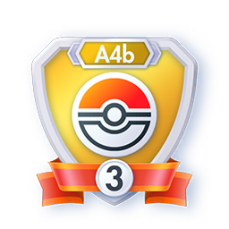 Insigne Saison A4b — Poké Ball rang 3