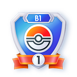 Insigne Saison B1 — Poké Ball rang 1