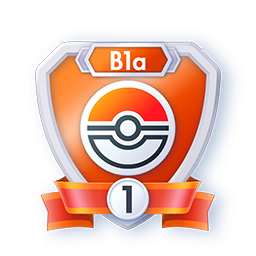 Insigne Saison B1a — Poké Ball rang 1