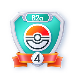 Insigne Saison B2a — Poké Ball rang 4