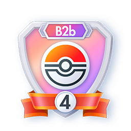 Insigne Saison B2b — Poké Ball rang 4