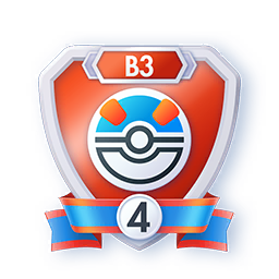 Insigne Saison B3 — Super Ball rang 4