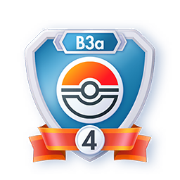 Insigne Saison B3a — Poké Ball rang 4