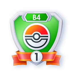 Insigne Saison B4 — Poké Ball rang 1