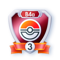 Insigne Saison B4a — Poké Ball rang 3