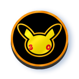 Pièce Pokémon — Design du 30e anniversaire Pokémon