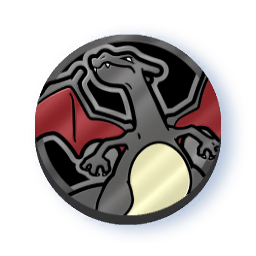 Pièce Pokémon — Dracaufeu chromatique