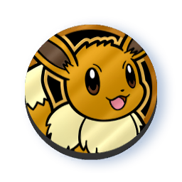 Pièce Pokémon — Évoli ver. 2