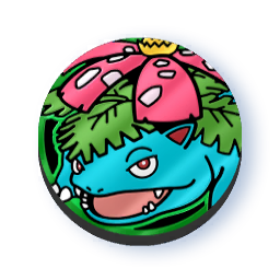 Pièce Pokémon — Florizarre
