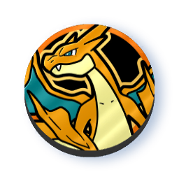 Pièce Pokémon — Méga-Dracaufeu Y
