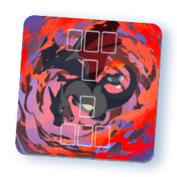 Tapis de jeu — Dracaufeu chromatique
