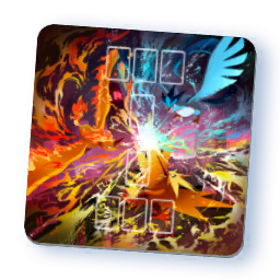Tapis de jeu — Électhor, Artikodin et Sulfura