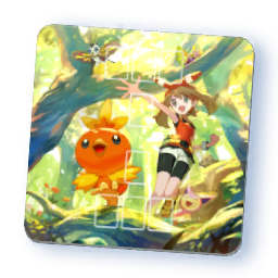 Tapis de jeu — Flora & Poussifeu