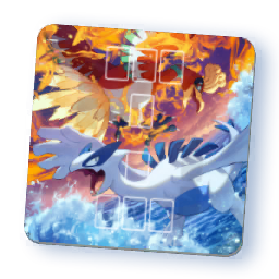 Tapis de jeu — Ho-Oh & Lugia