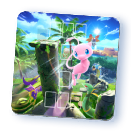 Tapis de jeu — L’Île Fabuleuse — Mew