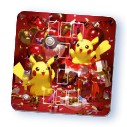 Tapis de jeu — Nouvel An avec Pikachu