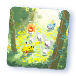 Tapis de jeu — Pokémon de la forêt