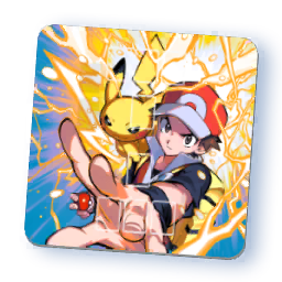 Tapis de jeu — Red & Pikachu