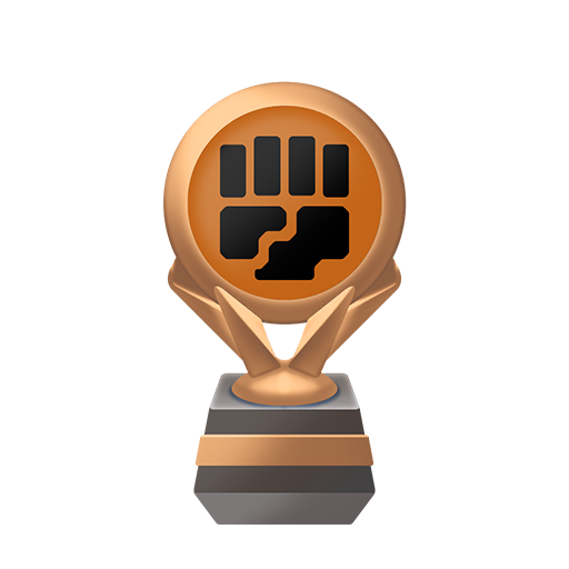 Trophée Cartes Combat — Bronze