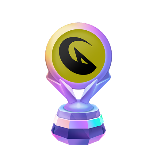 Trophée Cartes Dragon — Arc-en-ciel