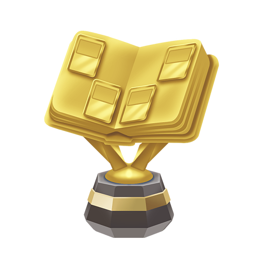 Trophée Cartes enregistrées — Or