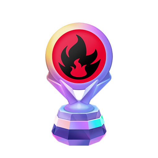 Trophée Cartes Feu — Arc-en-ciel