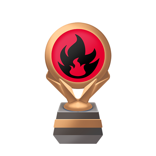 Trophée Cartes Feu — Bronze