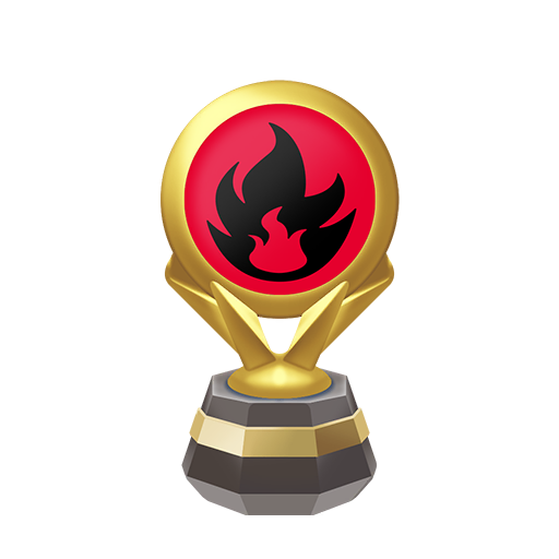 Trophée Cartes Feu — Or