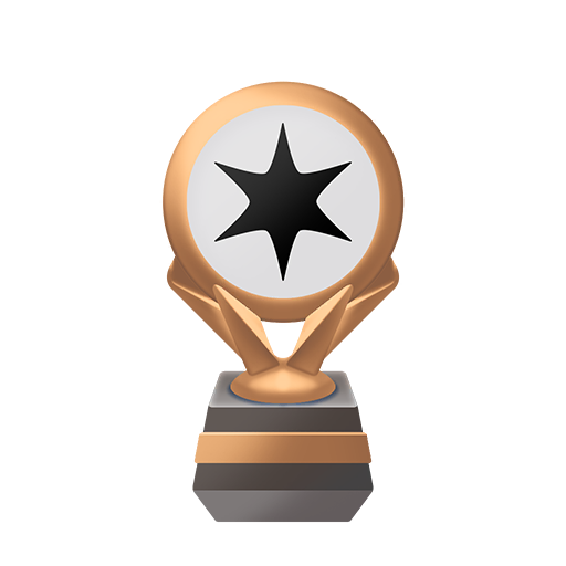 Trophée Cartes Incolore — Bronze