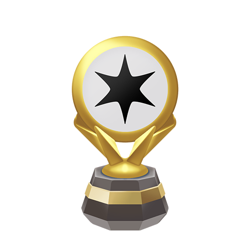 Trophée Cartes Incolore — Or