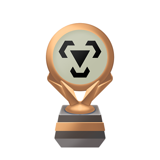 Trophée Cartes Métal — Bronze