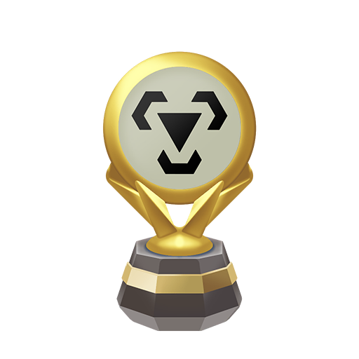 Trophée Cartes Métal — Or
